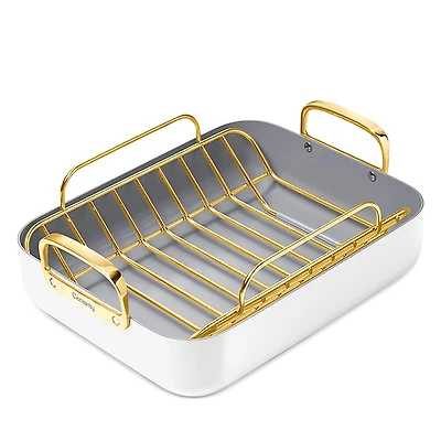 Caraway Iconics Square Roasting Pan with Rack