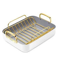 Caraway Iconics Square Roasting Pan with Rack