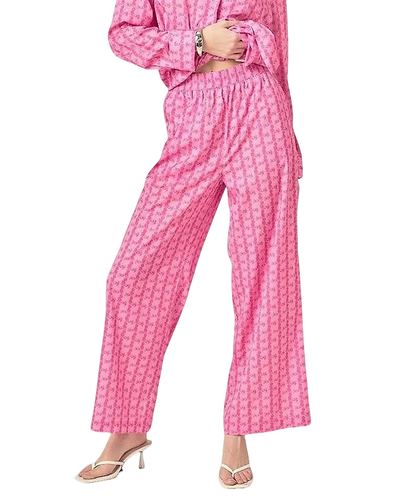 English Factory Women's Printed Long Pants