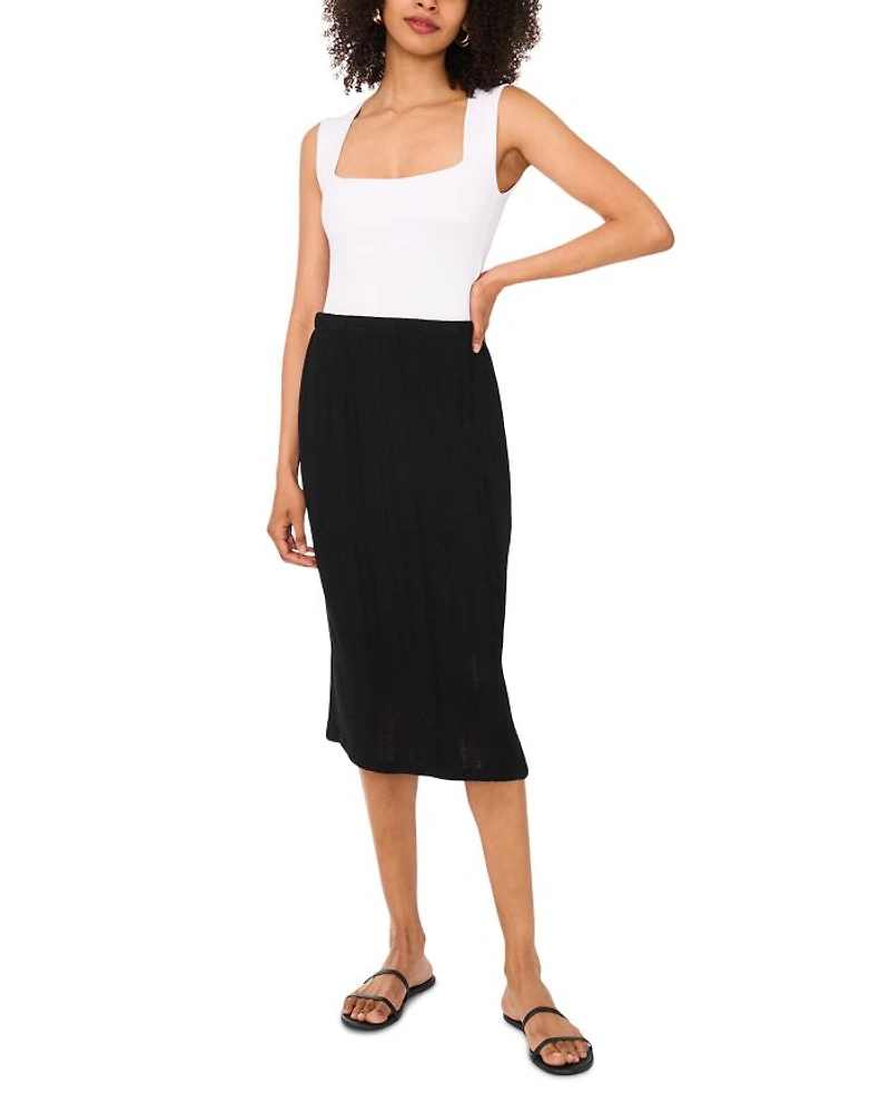 Ribbed Knit Skirt