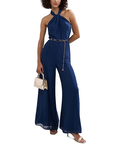 Gwen Chain Belt Jumpsuit