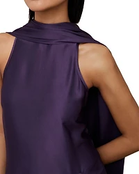 Petite Michelle Drape Occasion Midi Dress