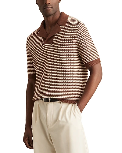 Reiss Icarus Textured Polo Shirt