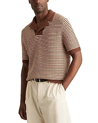 Reiss Icarus Textured Polo Shirt