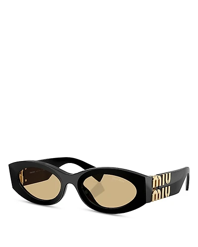 Miu Miu Oval Sunglasses