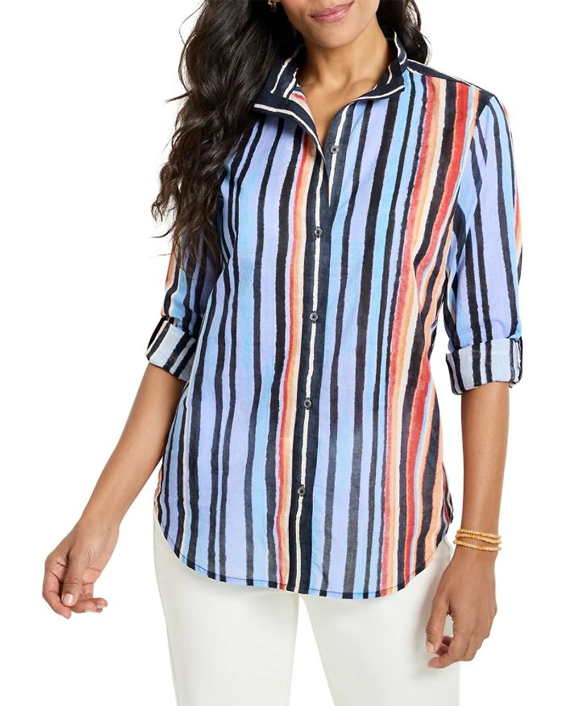 Painted Peninsula Cotton Shirt