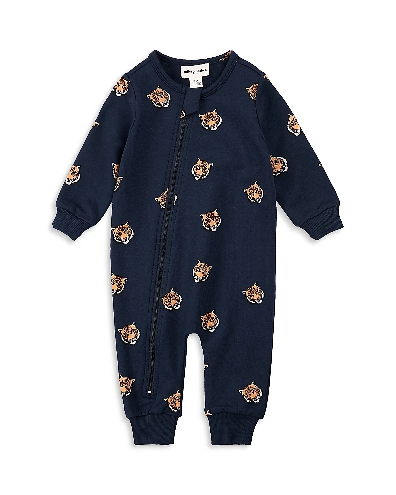 Miles The Label Boys' Go Tigers Printed Coverall - Baby