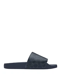 Men's Signature Canvas Pool Slides