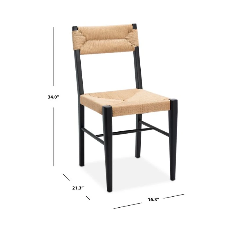 Cody Rattan Dining Chairs, Set of 2