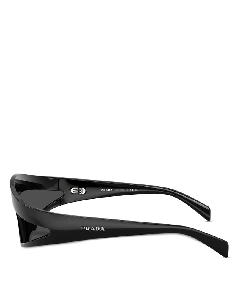 Cat Eye Mask Sunglasses, 138mm