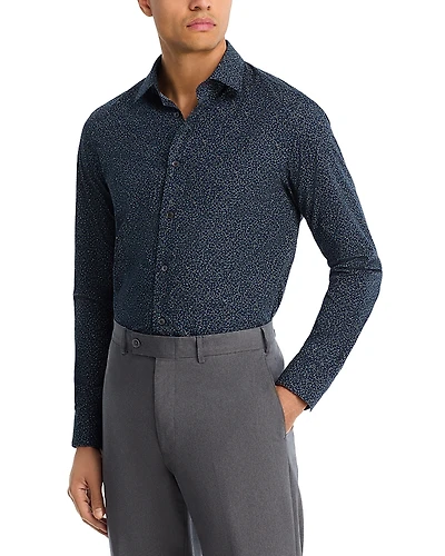 Paul Smith Outine Flower Print Shirt