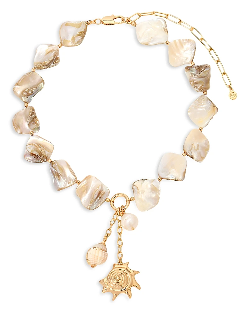 Ettika True Shell Necklace, 14.74