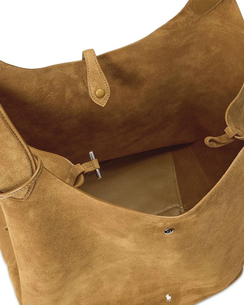 Polo Play Suede Medium Tote