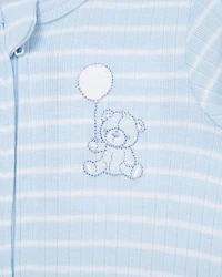 Boys' Bear Footies, Pack of 2 - Baby
