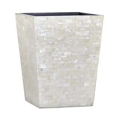 Labrazel White Agate Wastebasket