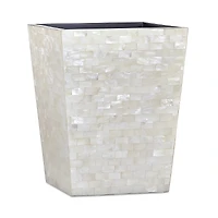 Labrazel White Agate Wastebasket