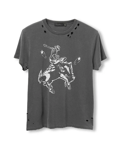 Women's Aint My First Rodeo Vintage Destroy Tee