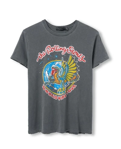 Women's Rolling Stones '78 World Wide Tour Vintage Tee