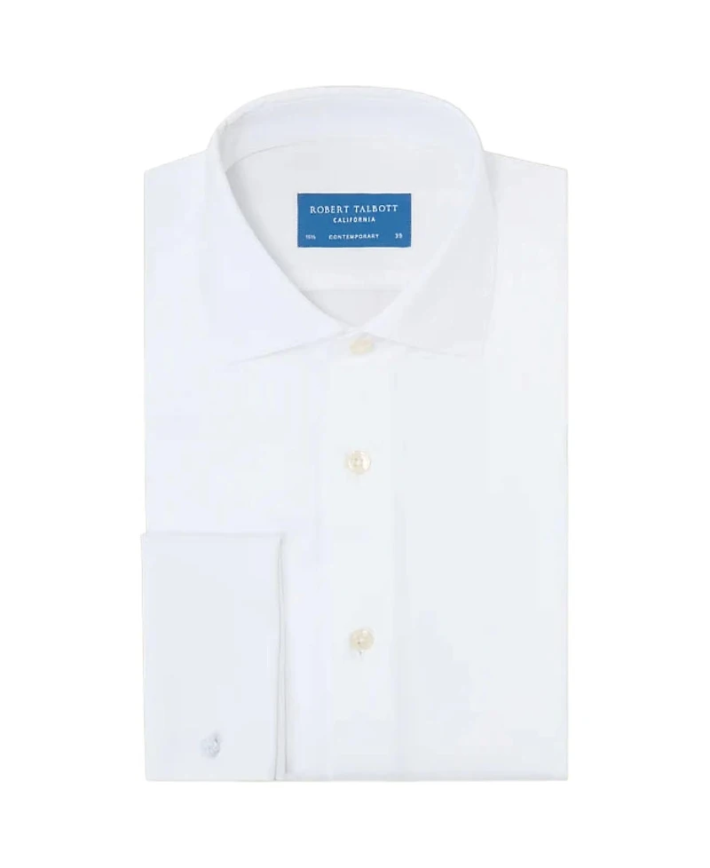 Robert Talbott Reynolds Pique Bib Formal Contemporary Fit Shirt
