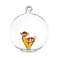 Ichendorf Standing Fawn Glass Ornament
