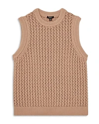 Bryant Crochet Sweater Vest