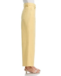 Taylor Cropped High Rise Jeans Chamomile