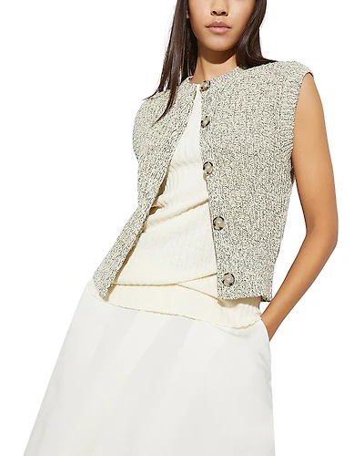 Max & Co. Cotton Crewneck Sweater Vest