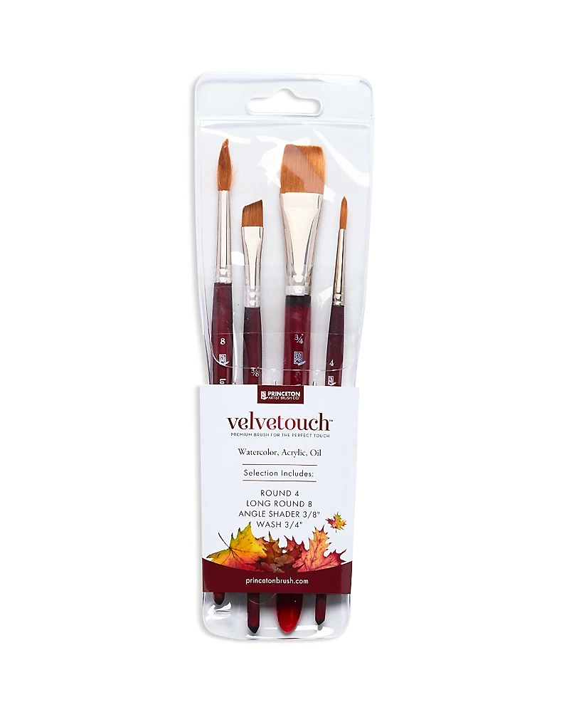 Princeton 4-Piece Professional Watercolor Brush Set