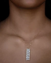 14k Yellow Gold Gender Cultured Freshwater Pearl Pendant Necklace, 18"
