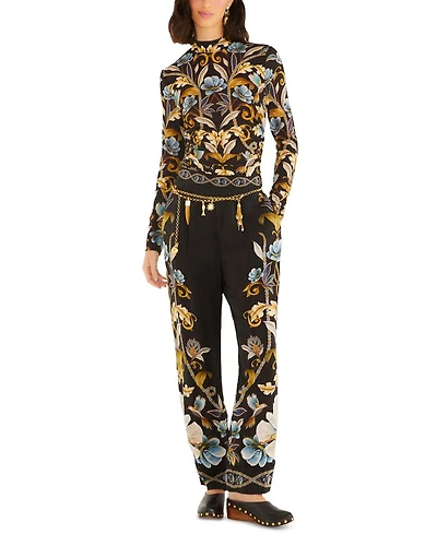 Snake Garden Jersey Top