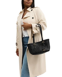 Woven Swing Tote Bag