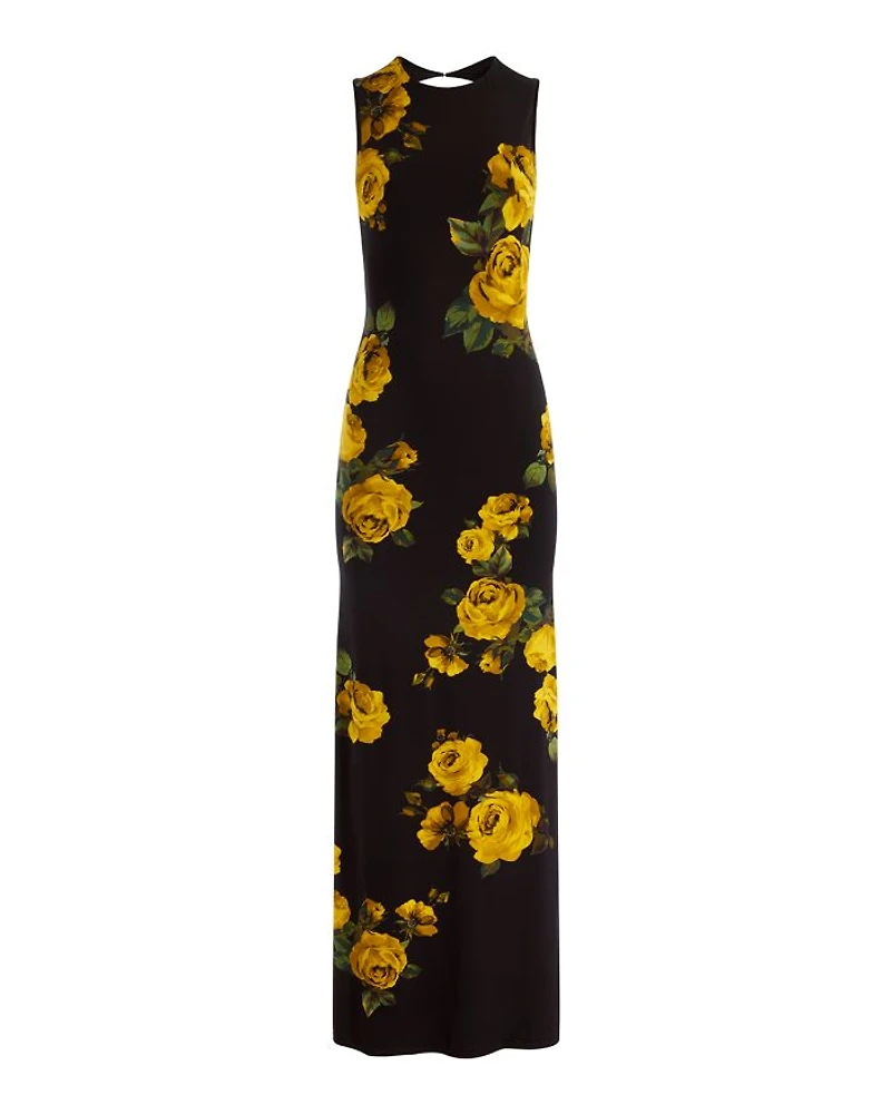 Delora Open Back Dress