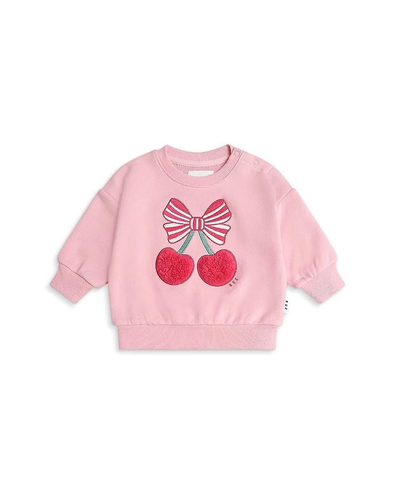 Huxbaby Girls' Cherry Pie Sweatshirt - Baby, Little Kid