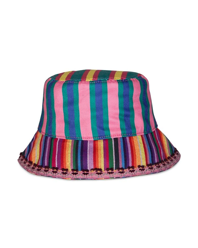 Southbank Mix Stripe Bucket Hat