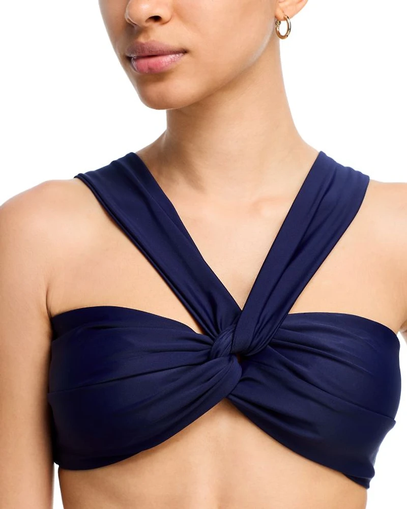 Olivia Draped Bandeau Bikini Top
