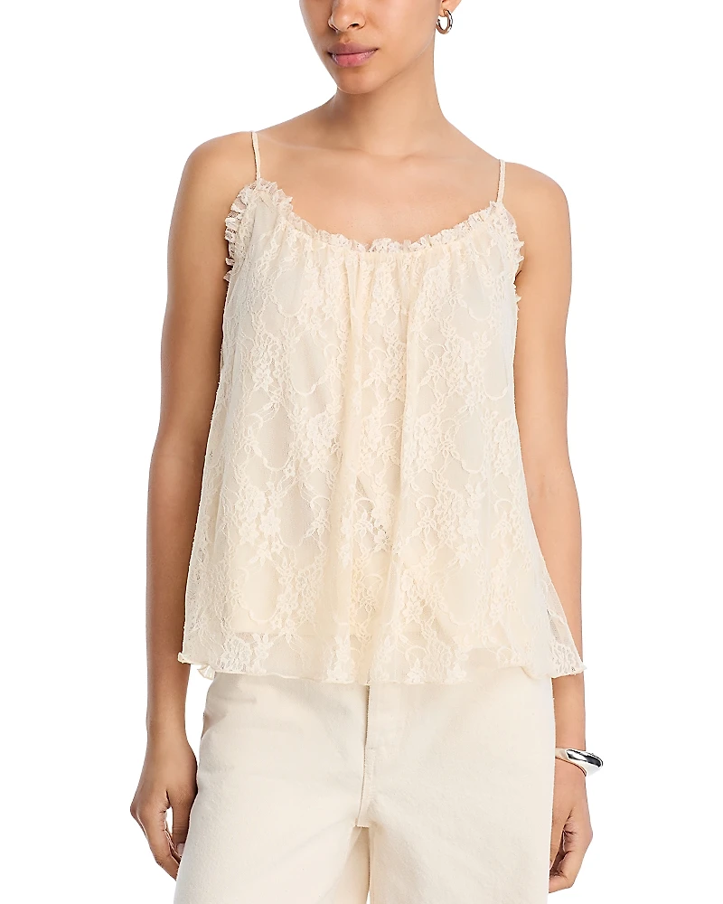 Aqua Lace Cami Top - Exclusive