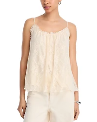 Aqua Lace Cami Top - Exclusive