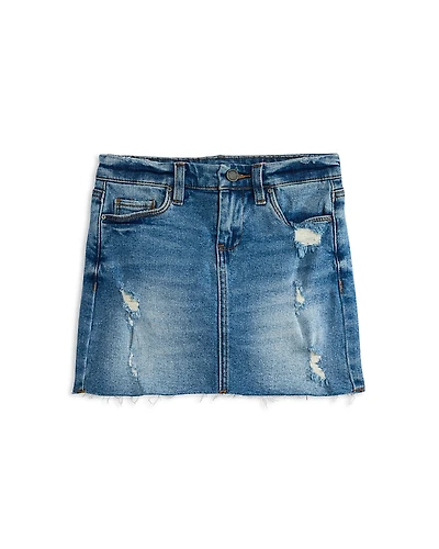 Blanknyc Girls' Cut Off Mini Skirt - Big Kid