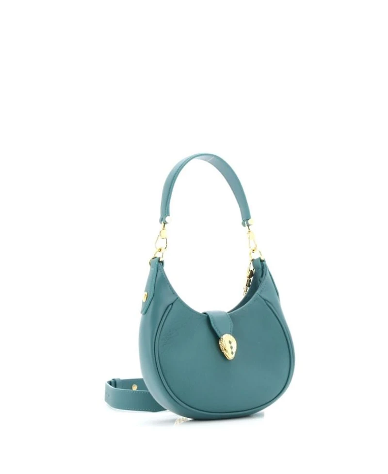 Small Serpenti Ellipse Crossbody Bag Leather