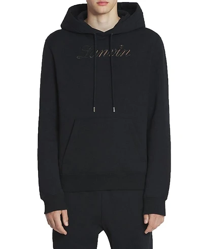 Logo Denim Hoodie