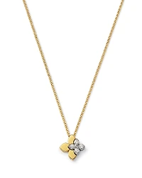 Roberto Coin 18K White & Yellow Gold Love