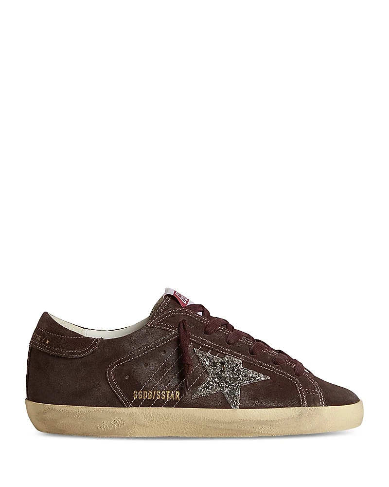 Golden Goose Women's Super Star Suede Embellished Sneakers