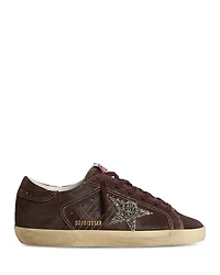 Golden Goose Women's Super Star Suede Embellished Sneakers