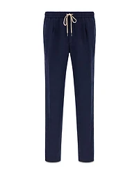 City Linen Tapered Trousers