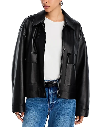 rag & bone Nonie Leather Jacket