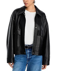 rag & bone Nonie Leather Jacket
