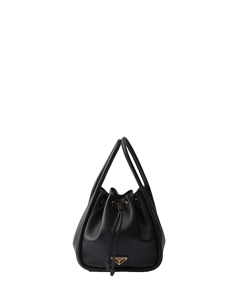 Prada Darling Mini Leather Bucket Bag