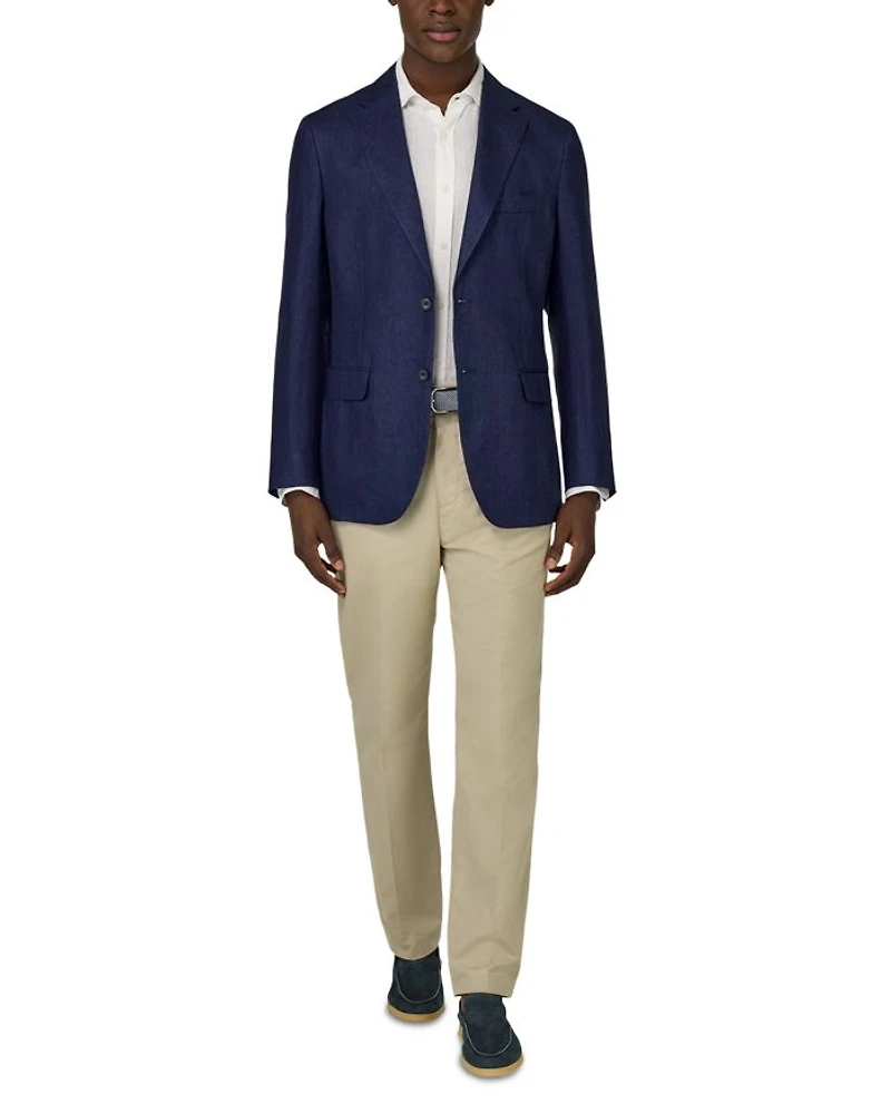 Solid Linen Jacket