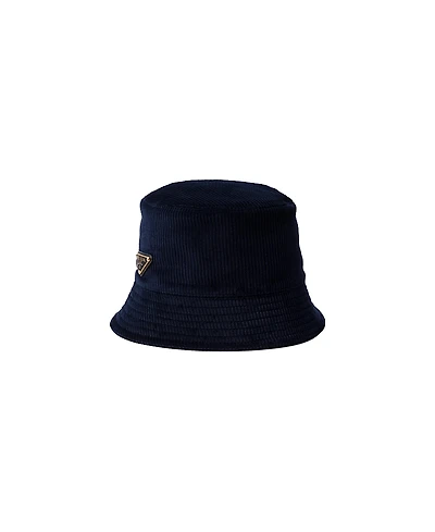 Prada Corduroy Bucket Hat