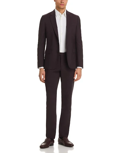 Tailored Fit Soho Textured Solid Suit